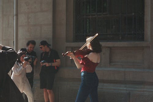 Základová fotografie zdarma na téma housle, hra, hudba