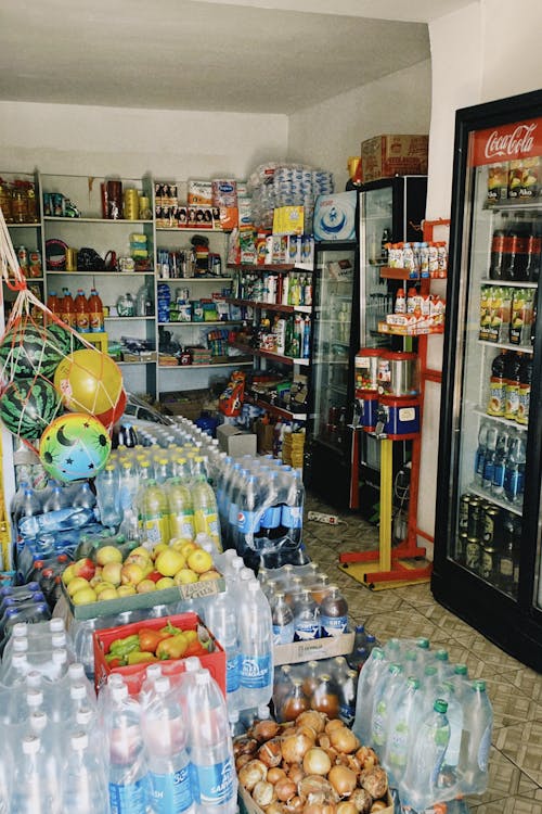 Free Interior of a Grocery Store Stock Photo