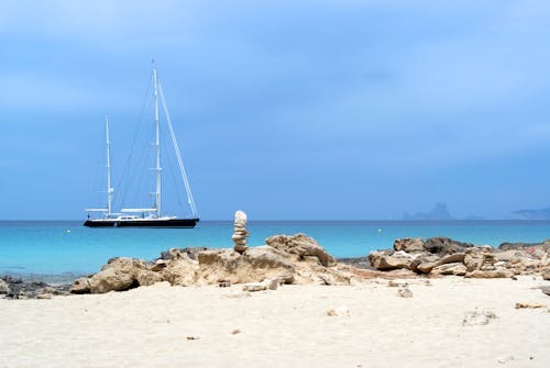 Free stock photo of boat, cloudey sky, mediterranean Stock Photo