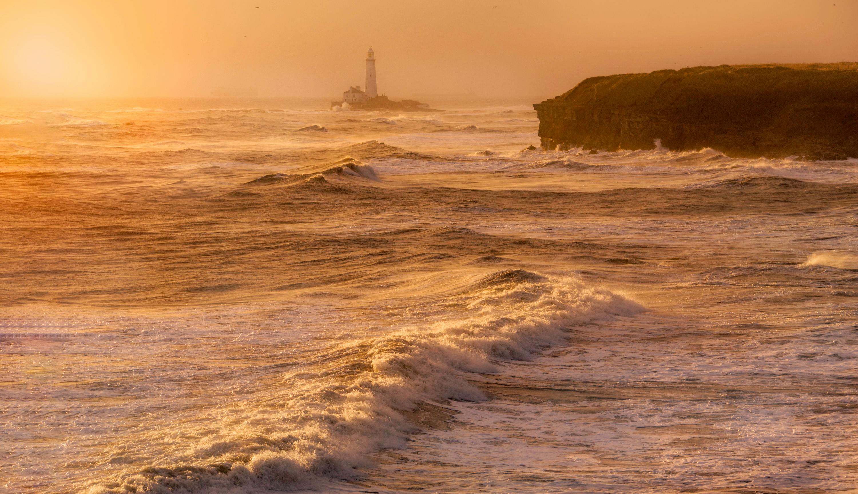 Free stock photo of lighthouse, seascape, St. Mary's Lighthouse