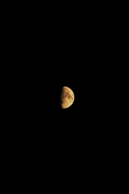 Fotos de stock gratuitas de astronomía, cielo nocturno, cuarto de luna