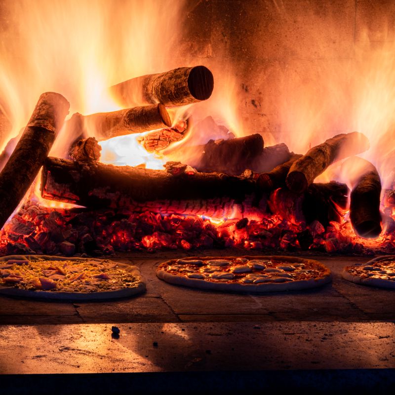 French Tarte Flambée with Mushrooms and Thyme