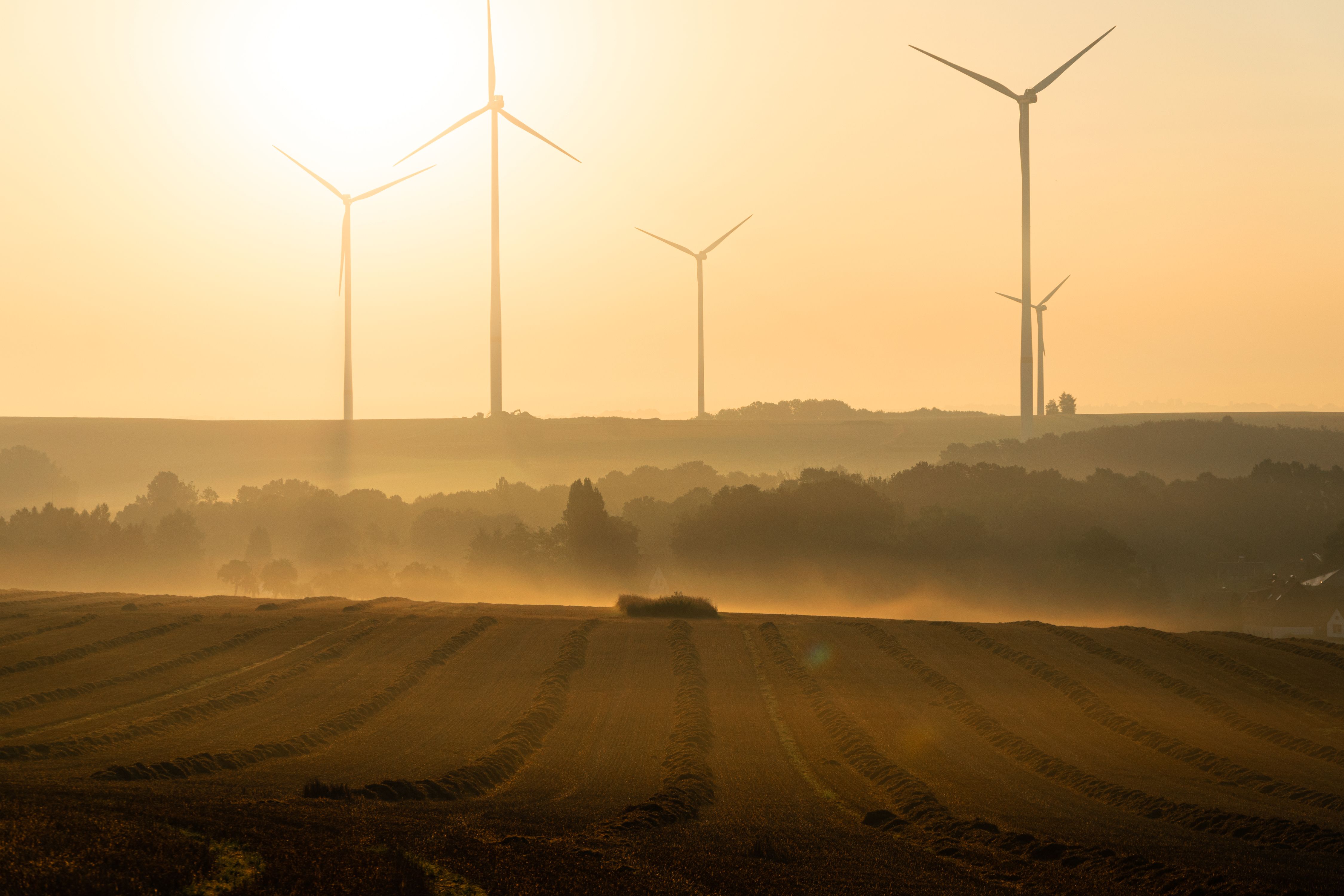Foto de stock gratuita sobre aerogenerador, agricultura, al aire libre ...