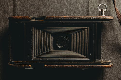 Close up of Vintage, Analogue Camera