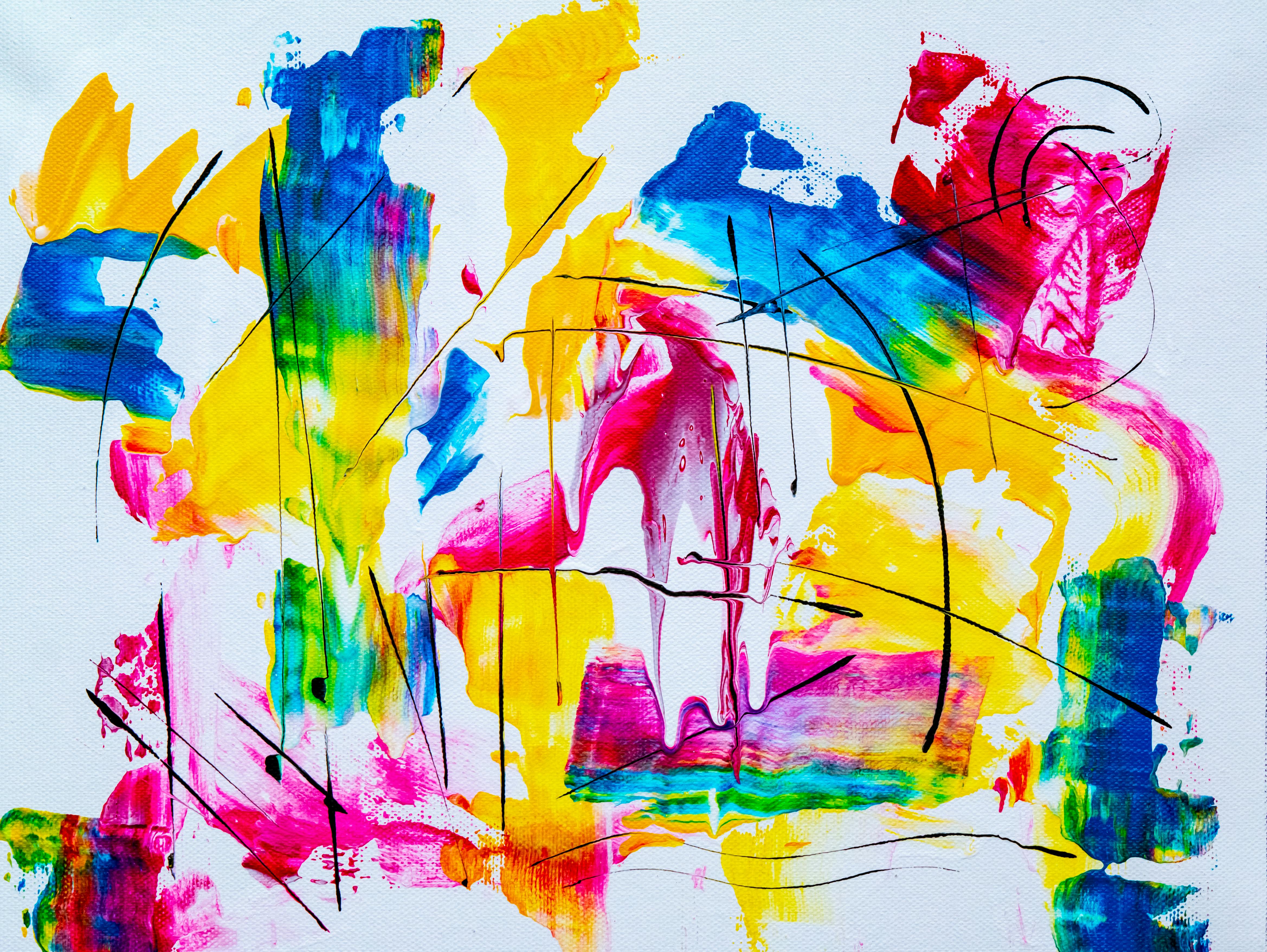 colorful abstract drawings