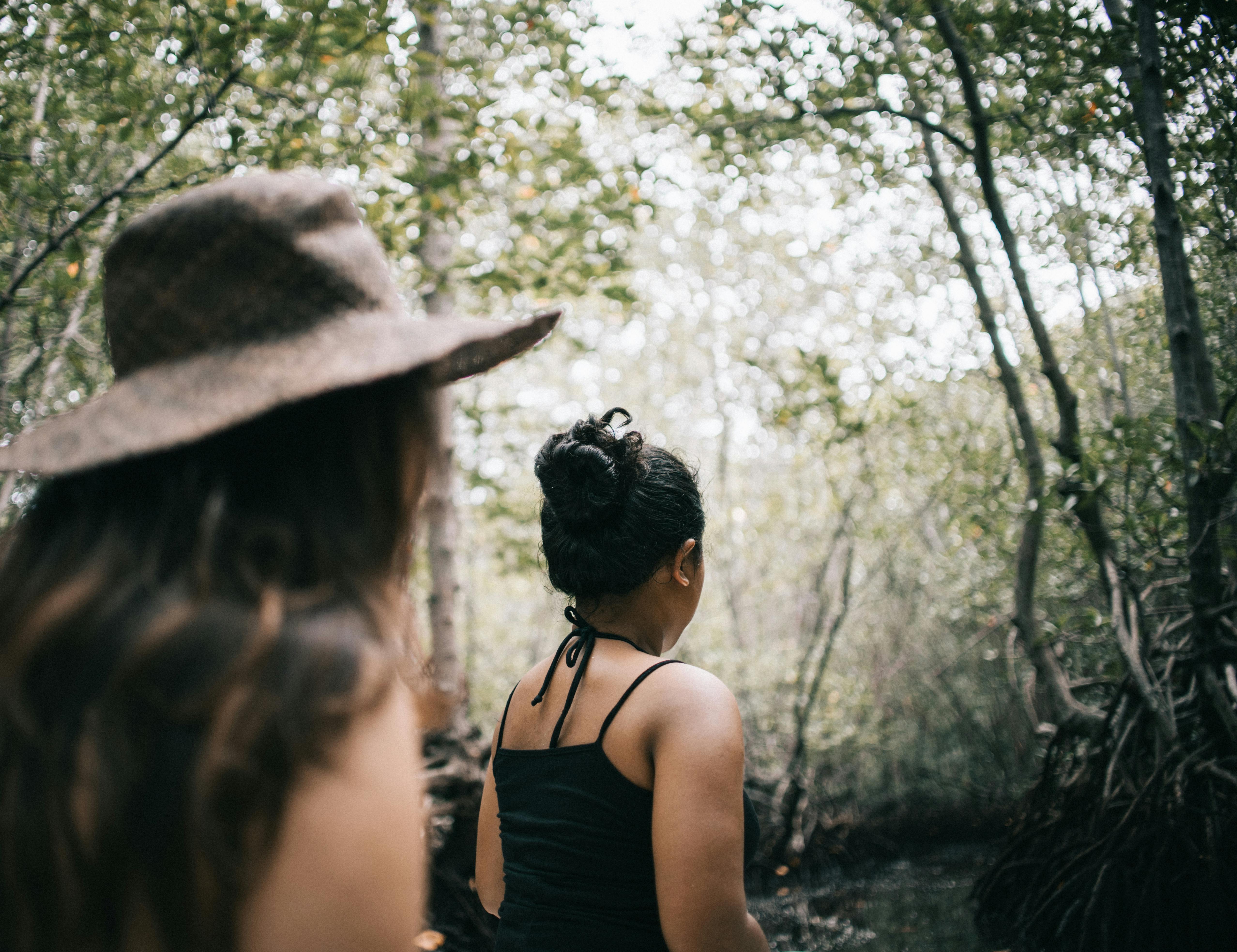 Sentier en forêt pour le TREC