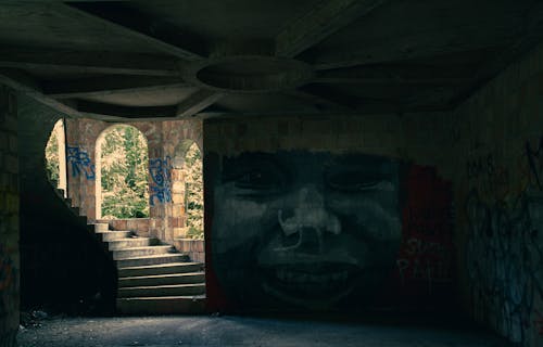 Kostenloses Stock Foto zu graffiti, innere, kunst
