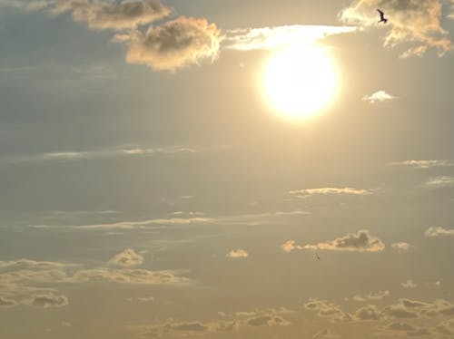 akşam Güneşi, Batan güneş, bulut içeren Ücretsiz stok fotoğraf