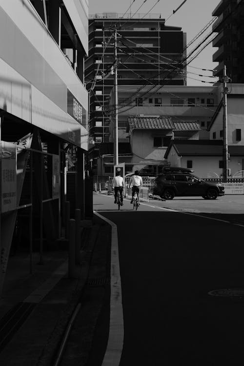 거리, 건물, 그림자의 무료 스톡 사진