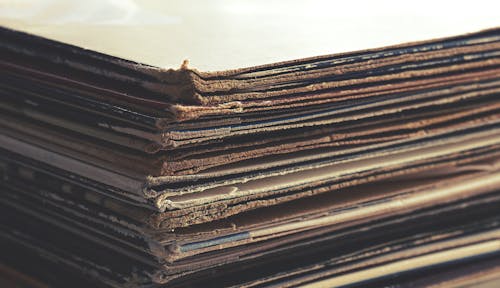 Free Stack Of Cardboards Stock Photo