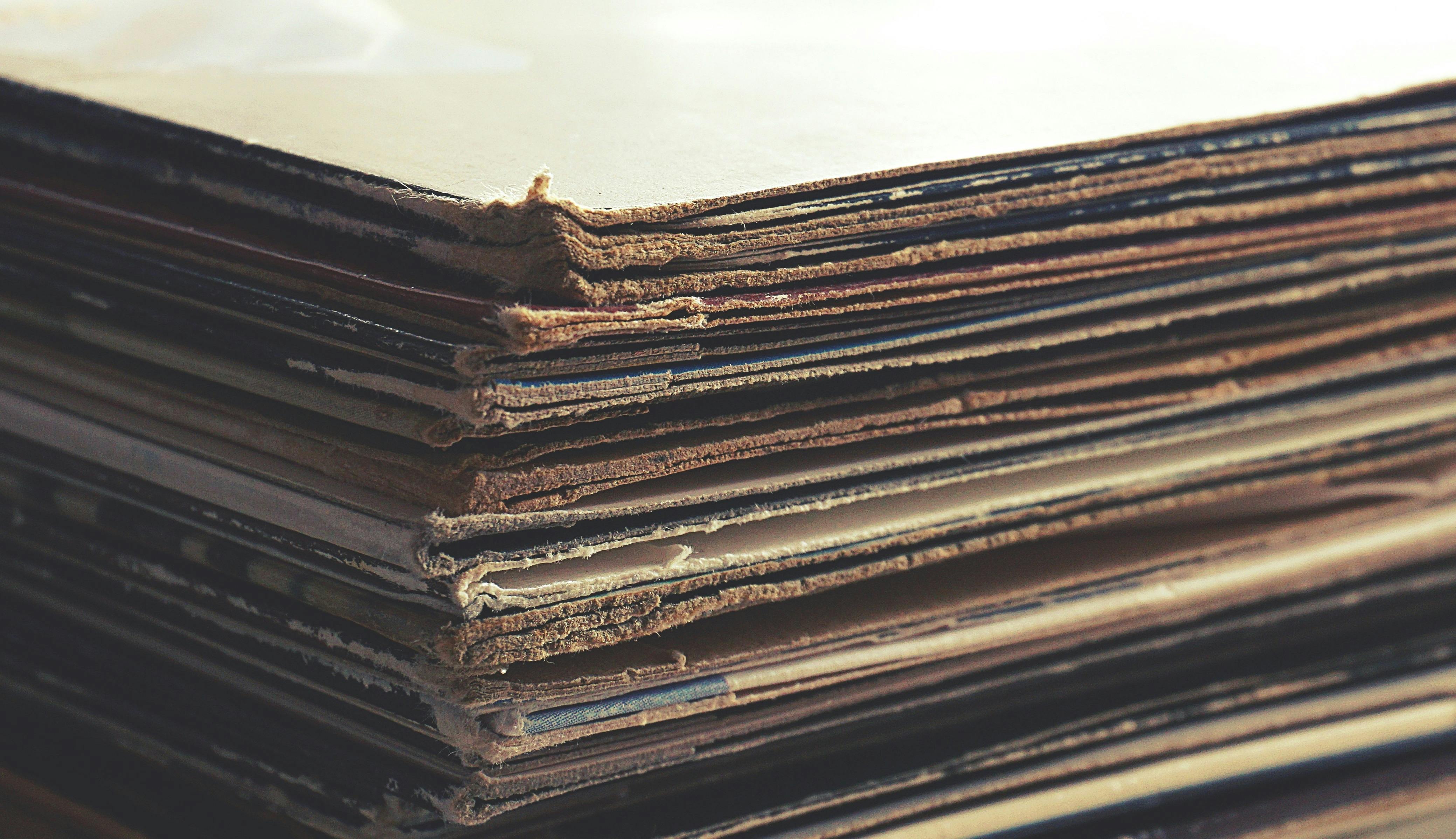 Stack Of Cardboards · Free Stock Photo