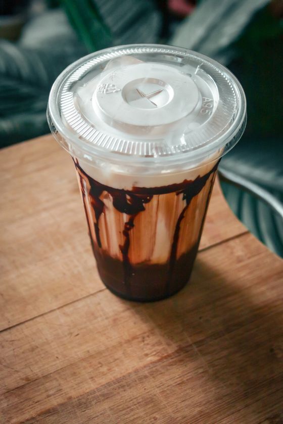 Chocolate milkshake