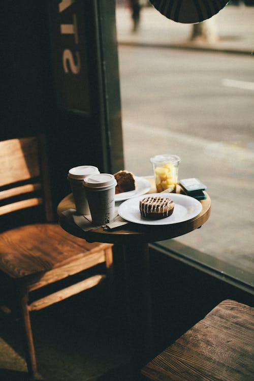 Δωρεάν στοκ φωτογραφιών με cafe, αρτοσκευάσματα, βάθος πεδίου