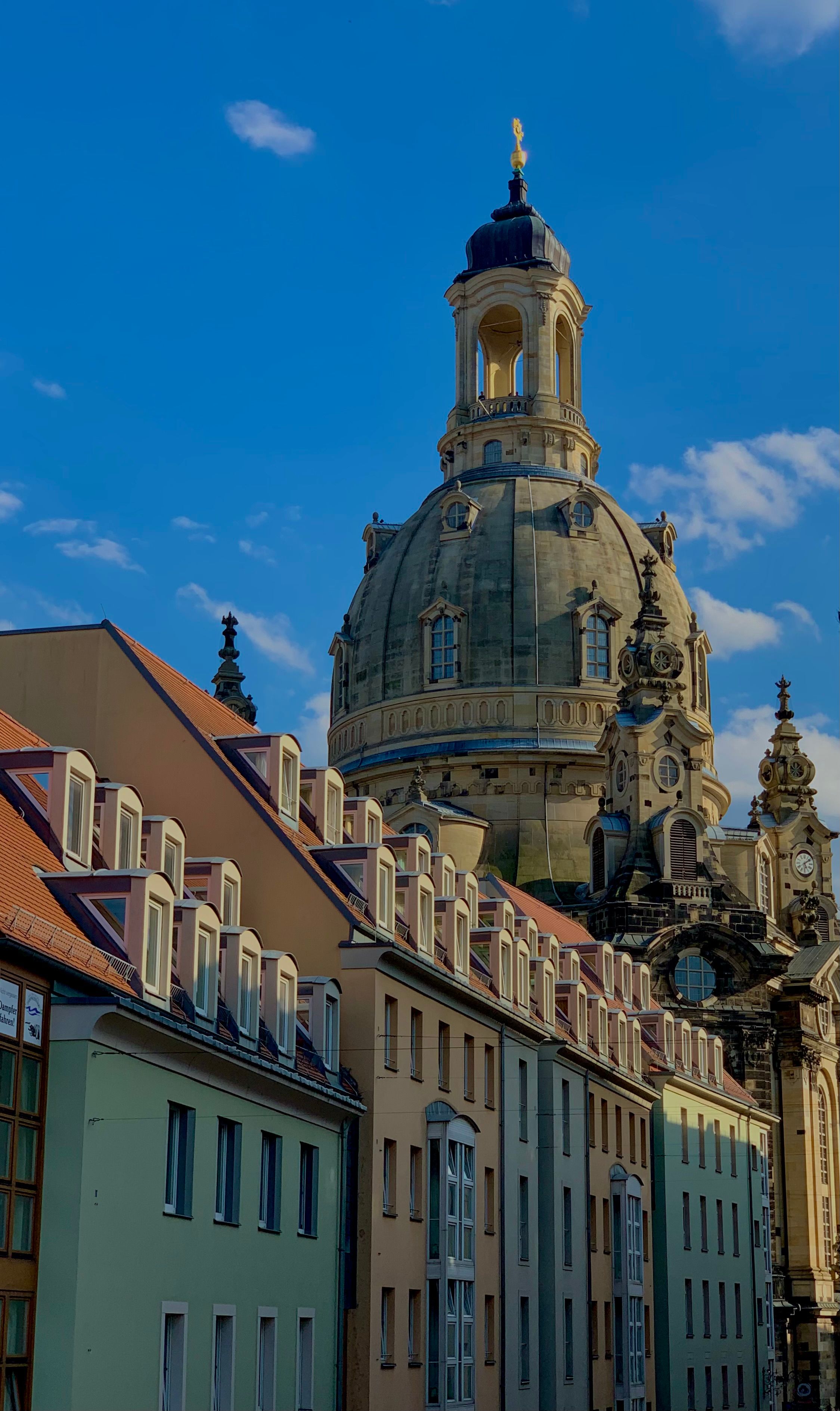 La Frauenkirche de Dresde y el casco antiguo
