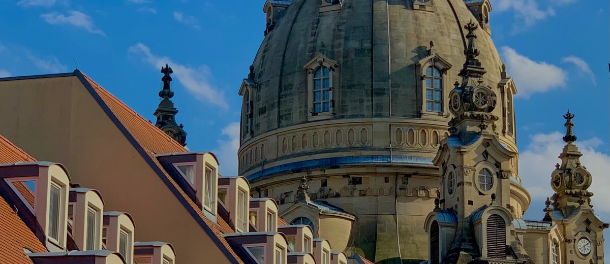 La Frauenkirche de Dresde y el casco antiguo