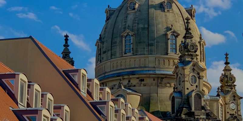 La Frauenkirche de Dresde y el casco antiguo