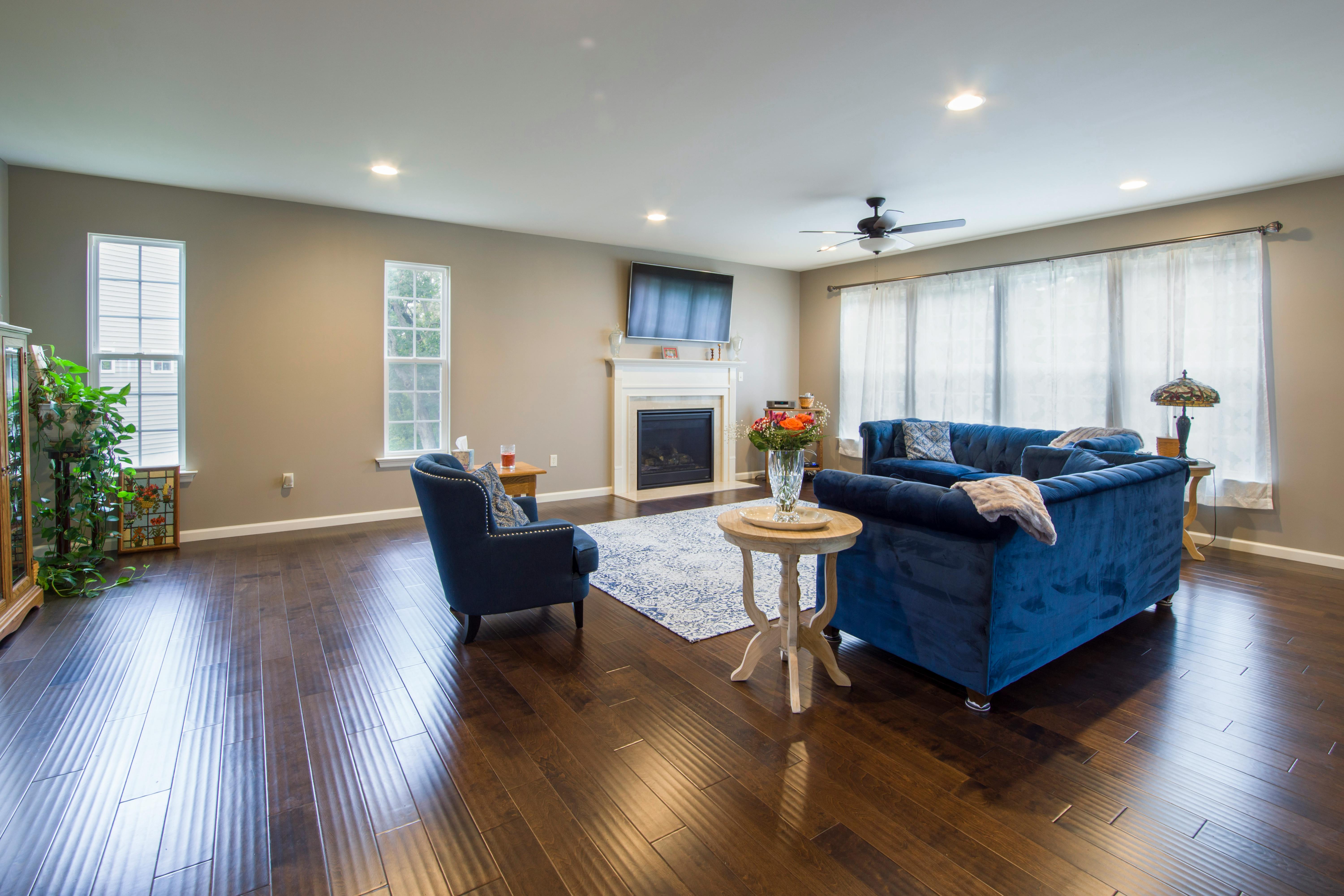 living room stock photo