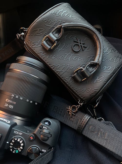 SLR Camera and a Leather Case 