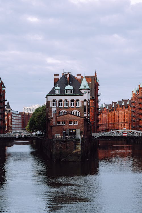 River in Hamburg in Germany