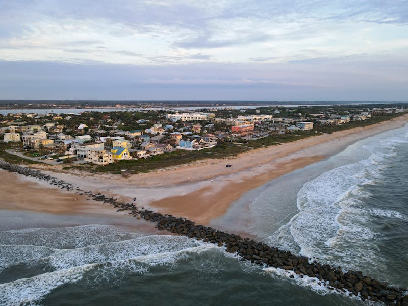 St. Augustine Beach and Ocean