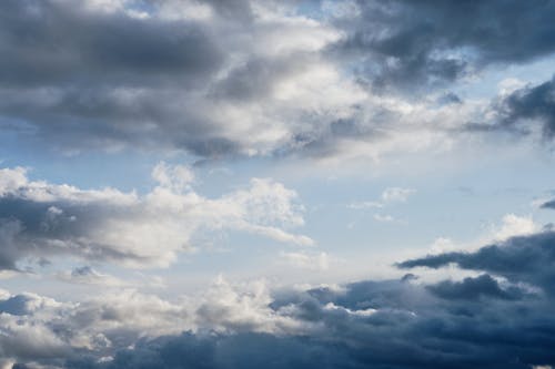 Základová fotografie zdarma na téma atmosféra, modrá obloha, mraky