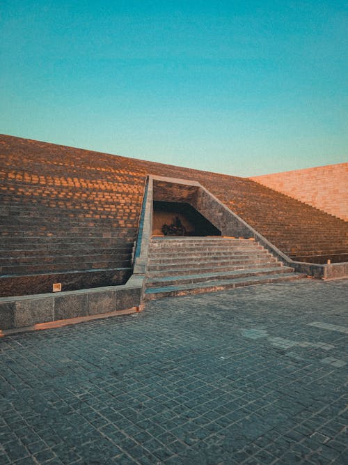 Fountain with Steps at Playa del Carmen Resort, Mexico