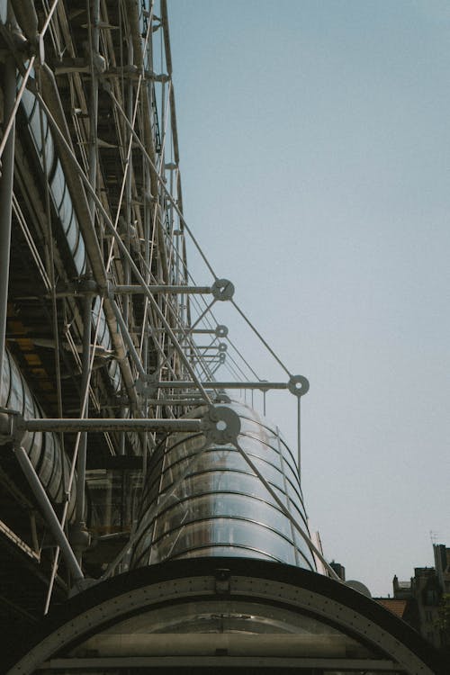 Gratis lagerfoto af center georges pompidou, Frankrig, lodret skud
