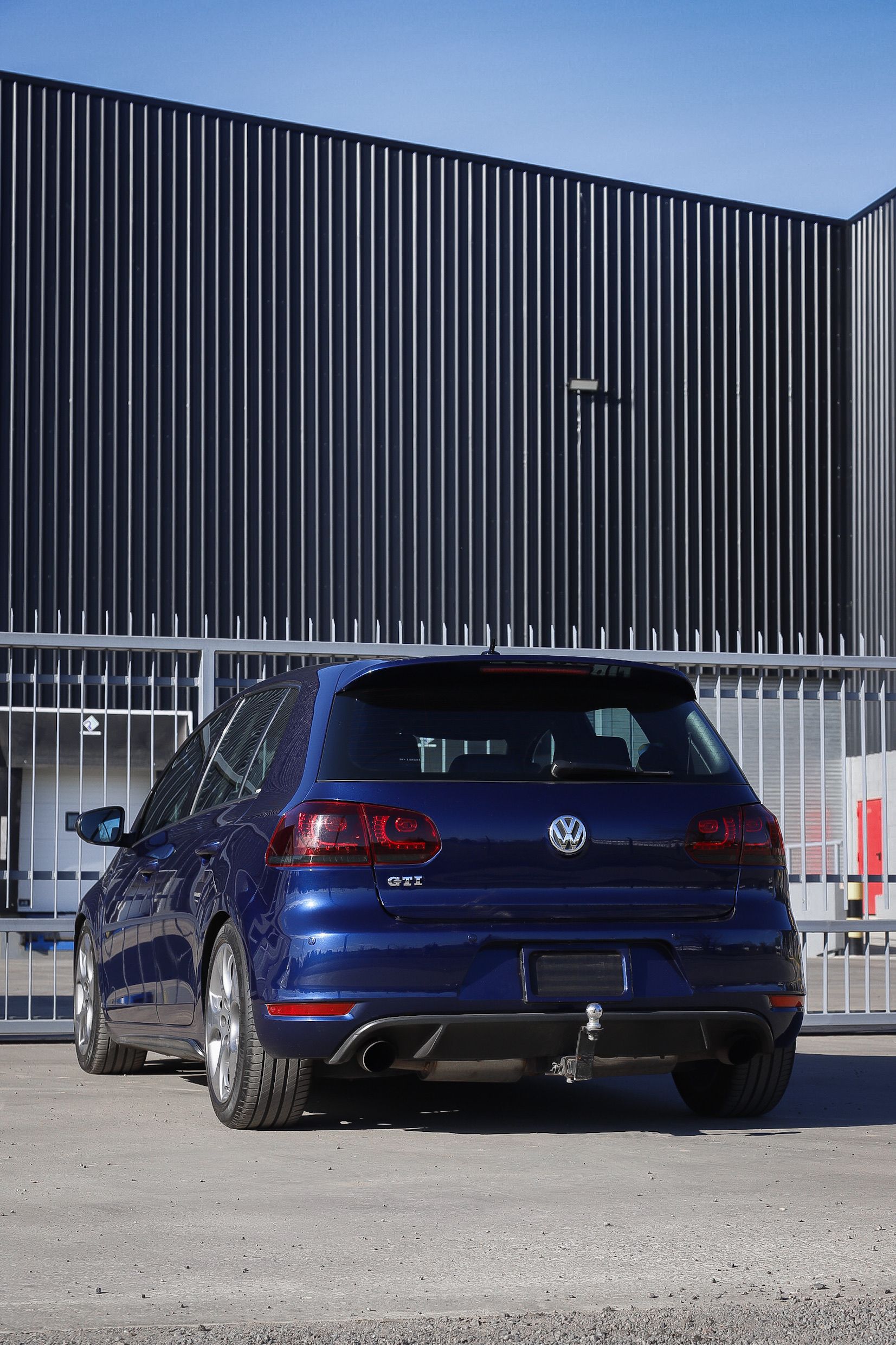 Dark Blue Volskwagen Golf GTI · Free Stock Photo