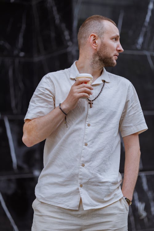 Portrait photo of a stylish man