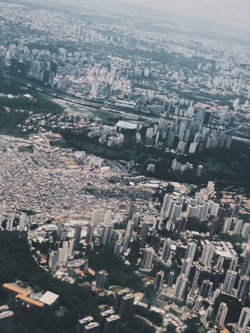 Bird's Eye View Of City During Daytime