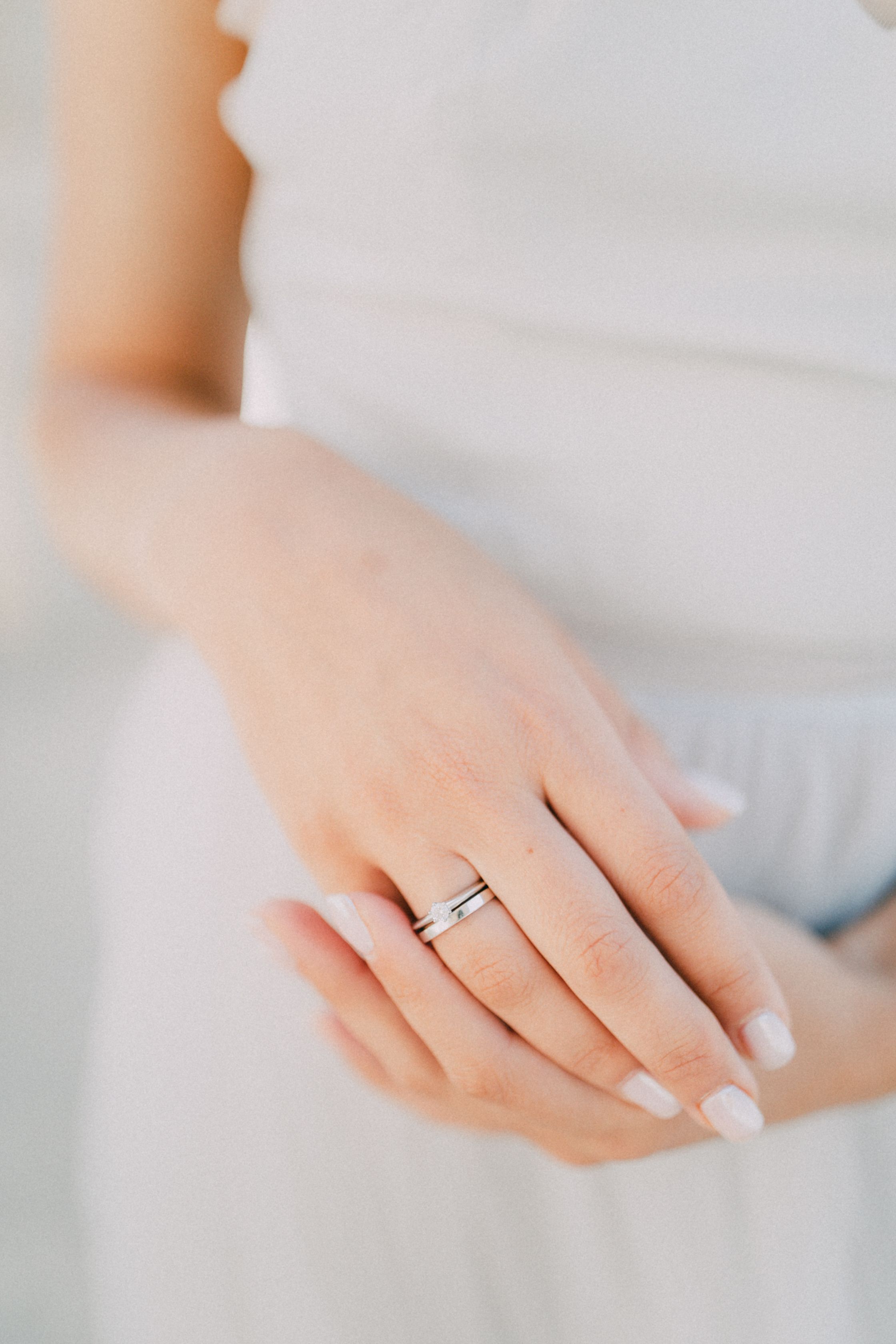 Husband Hand Holding Wife Hand at Wedding · Free Stock Photo