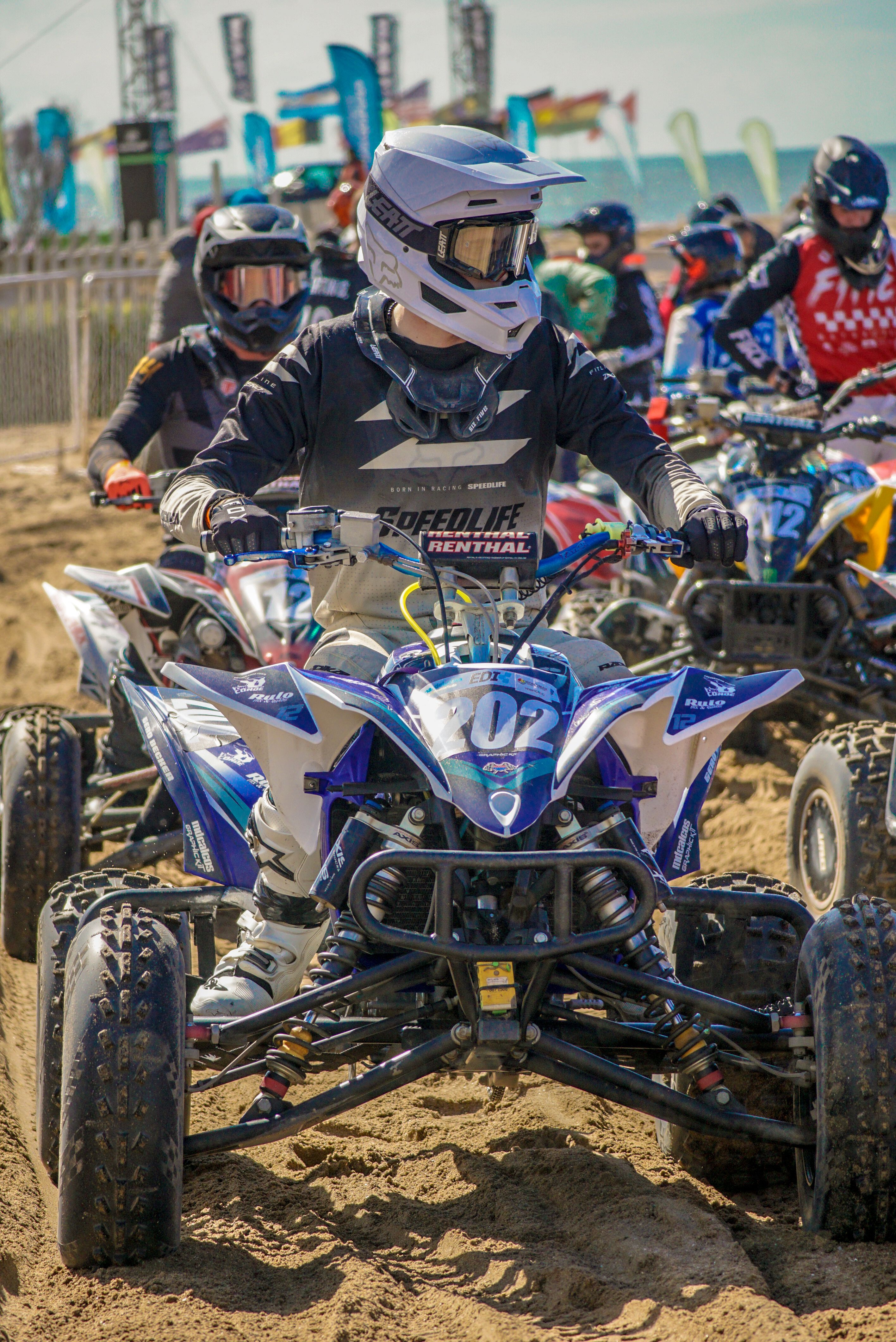 People Riding on Quad Bikes at the Championship · Free Stock Photo