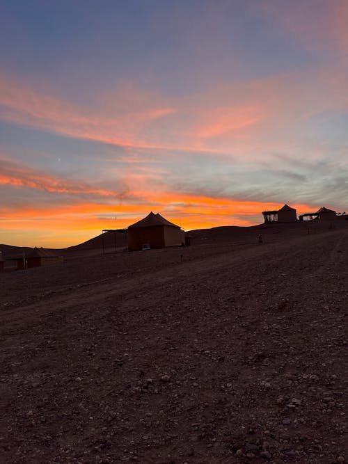 Immagine gratuita di cielo al tramonto