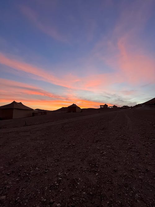 Immagine gratuita di cielo al tramonto