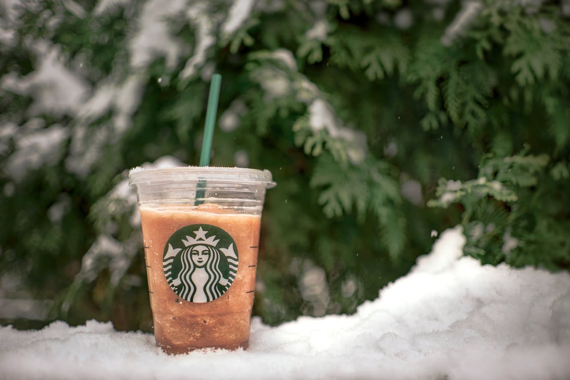 Free Close-Up Photo of Starbucks Beverage Stock Photo