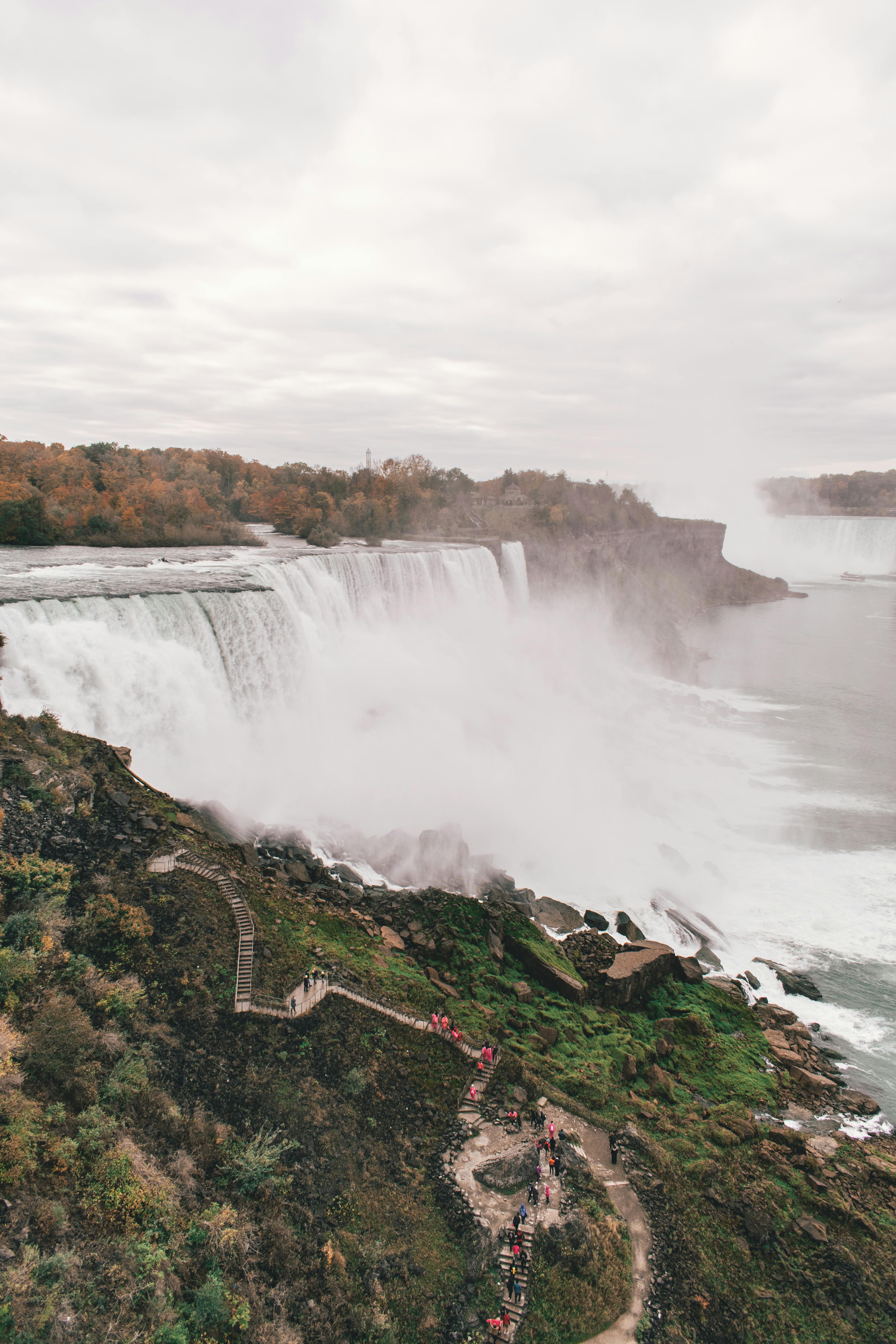 Niagara Falls Wallpaper Discover more Nayagara, Niagara, Niagara Falls,  Waterfall wallpaper. https… | Niagara falls vacation, Beautiful waterfalls,  Canada landscape