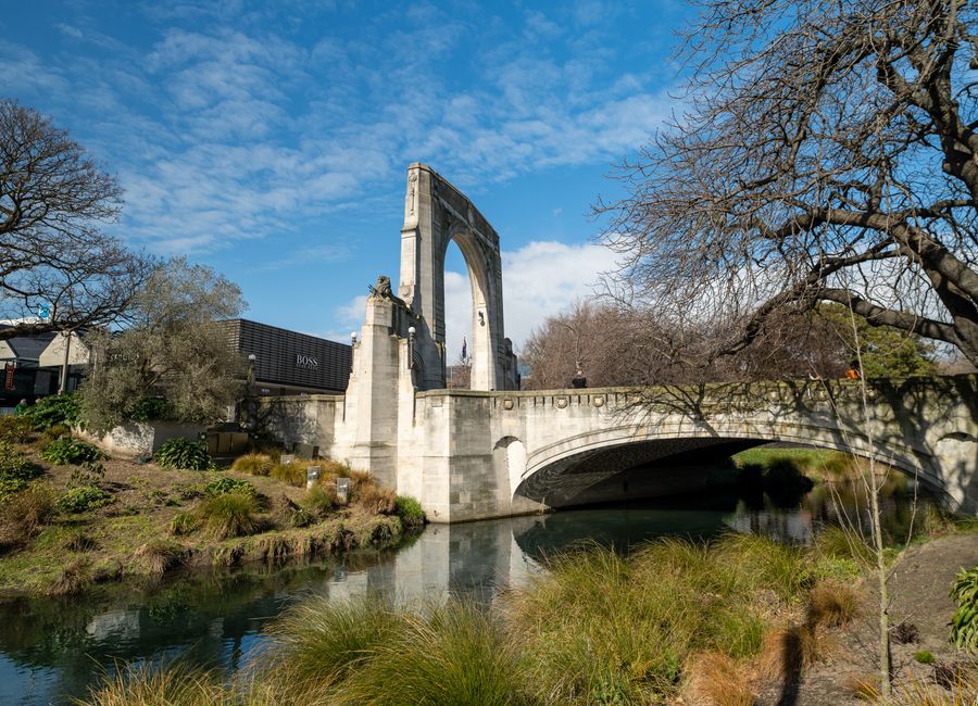 Christchurch, New Zealand — streets and everyday scenes · stay connected with a Christchurch eSIM from My Holiday SIM