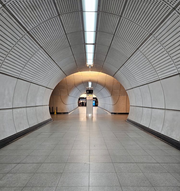 Interior Of The Tottenham Court Road Station