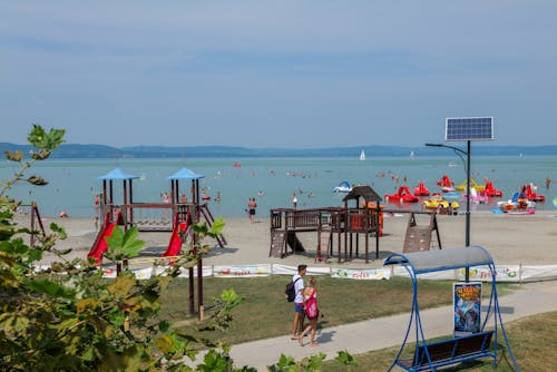 People on a Beach