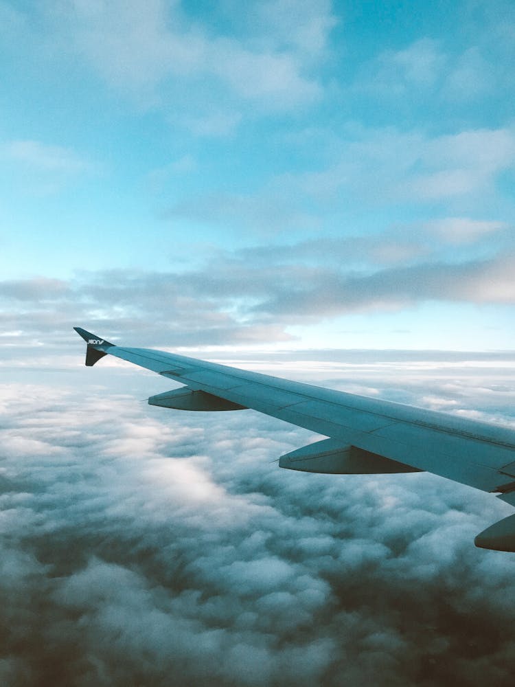 Photo Of Wing Of An Airplane