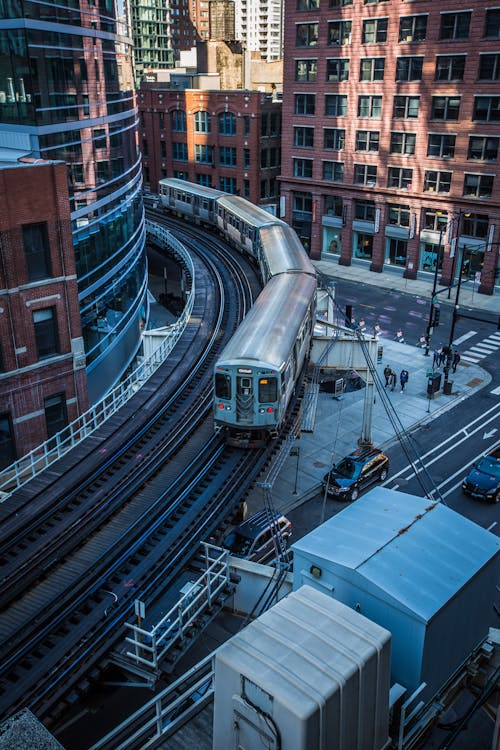 Free Photo of Train in Railway Stock Photo
