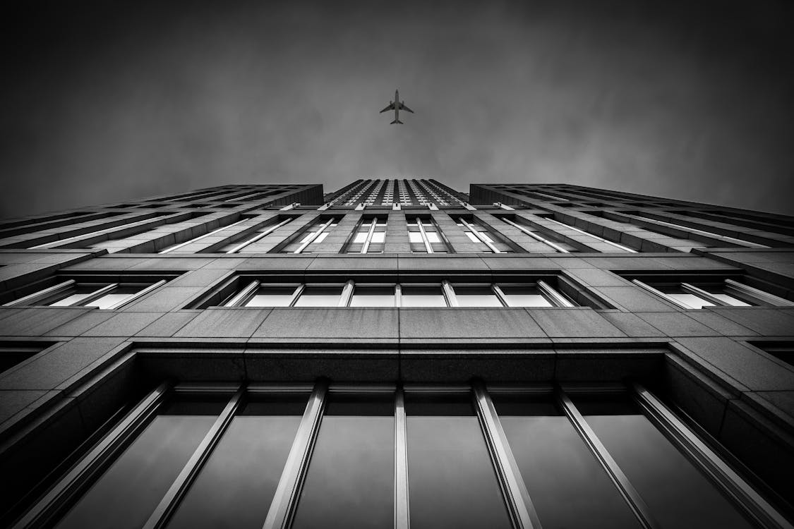 Foto Monocromatica Dell'edificio