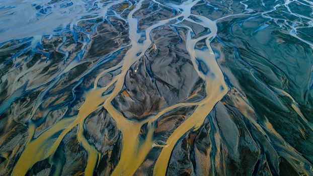 Aerial Footage of a Muddy Soil