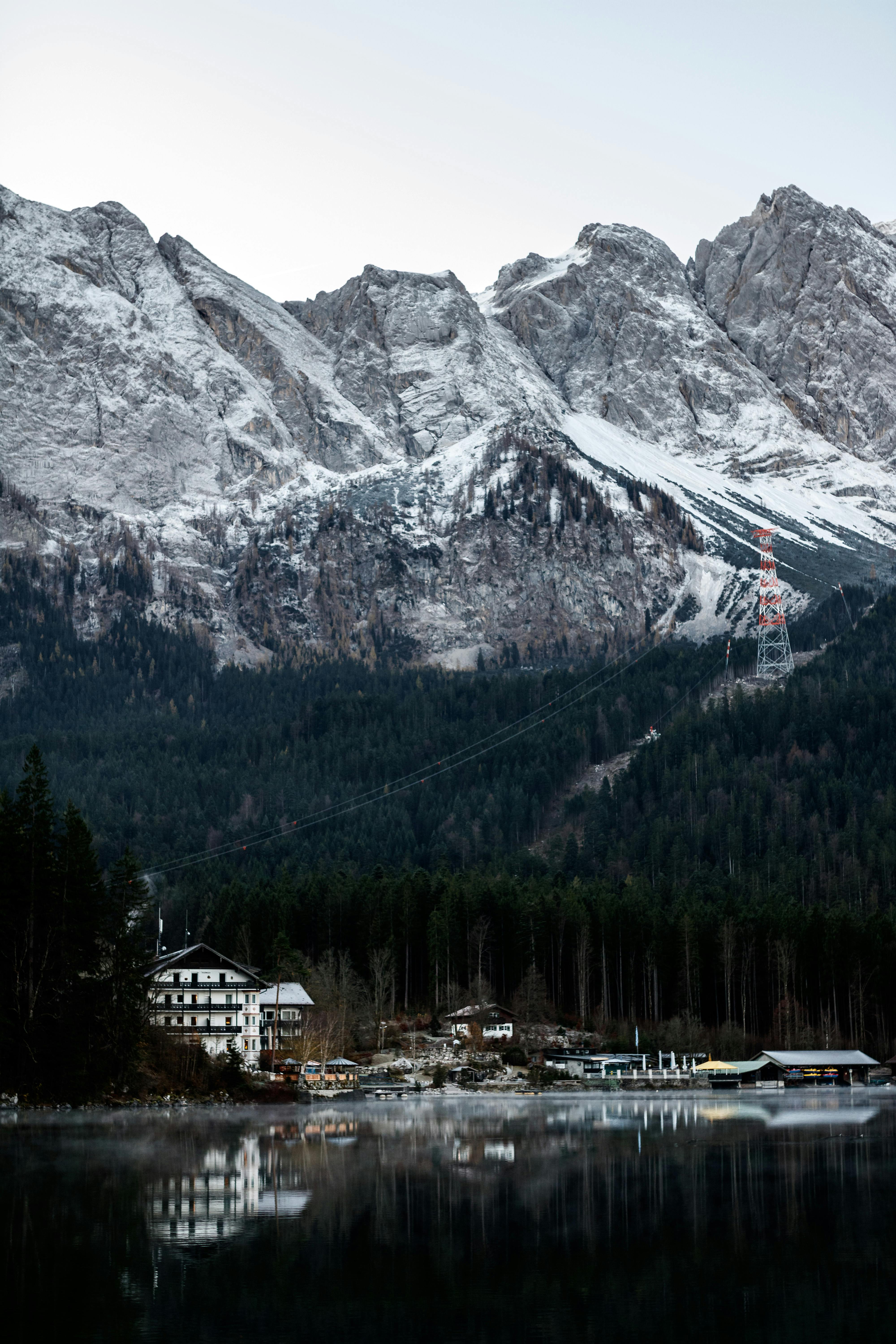 Rocky Mountains at Photo the Lake · in Free Winter Stock