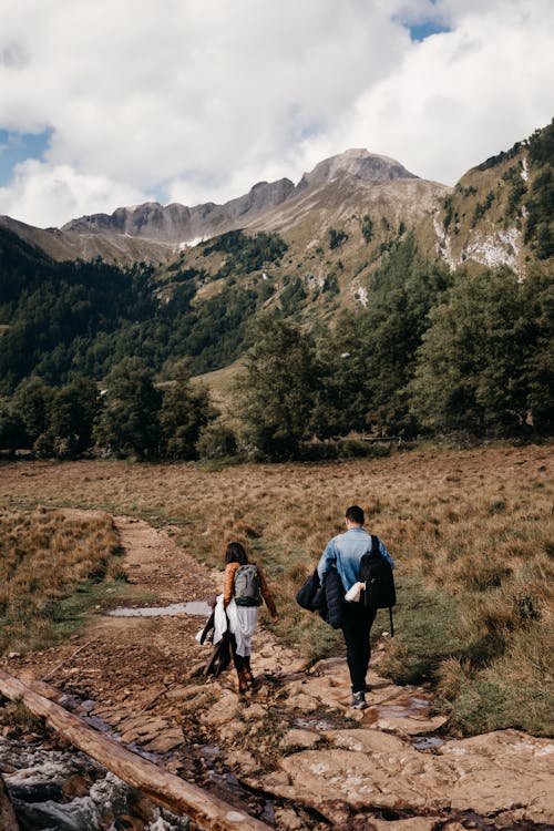 Couple in a Mountain Valley 