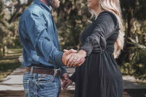 Couple during Engagements