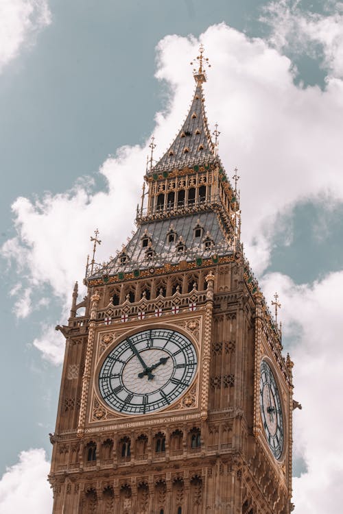 Δωρεάν στοκ φωτογραφιών με big ben, Ηνωμένο Βασίλειο, κατακόρυφη λήψη