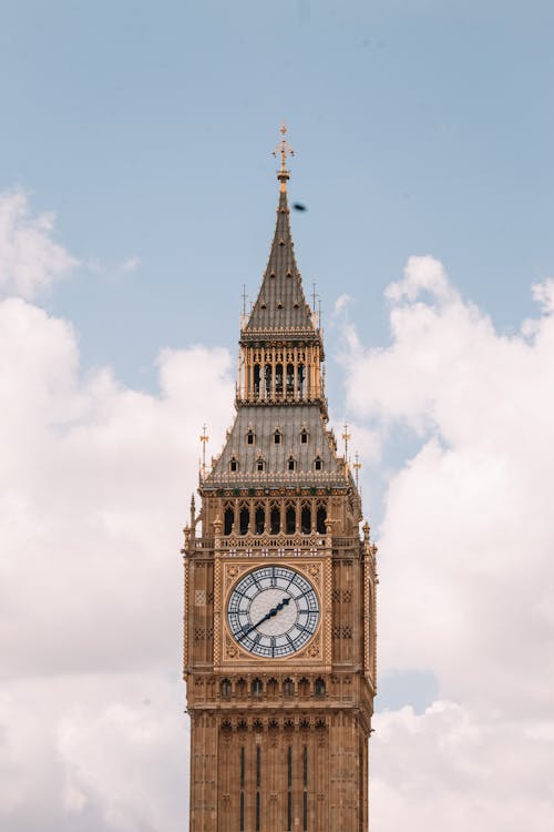 Δωρεάν στοκ φωτογραφιών με big ben, Ηνωμένο Βασίλειο, κατακόρυφη λήψη