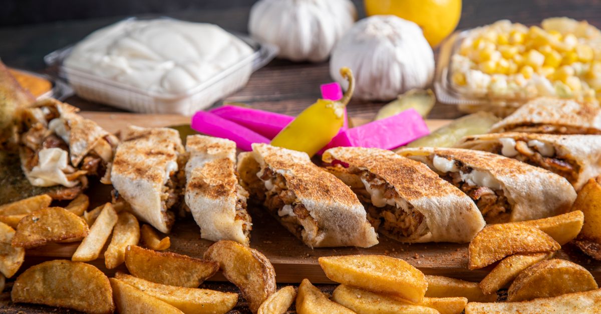 Oven-Roasted Chicken Shawarma with Garlic Sauce
