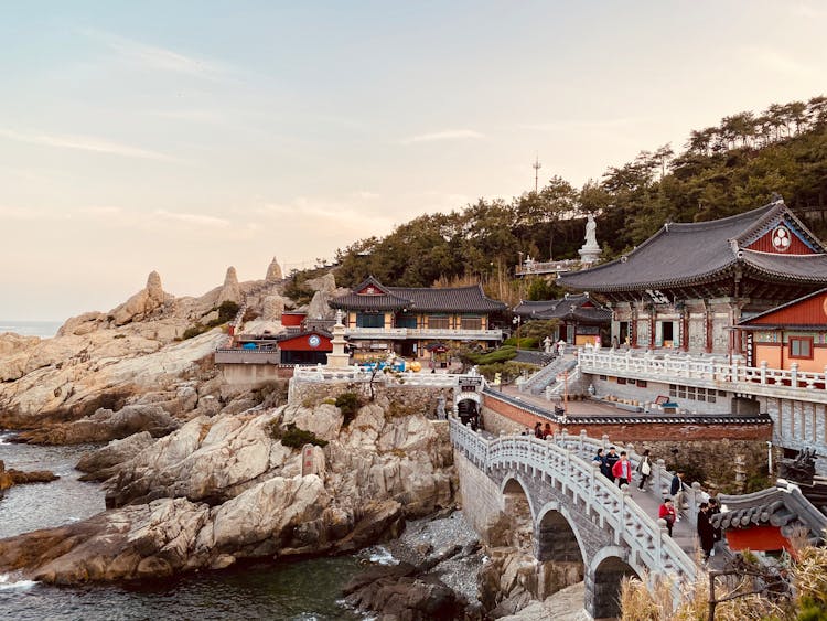 View Of The Haedong Yonggungsa Temple